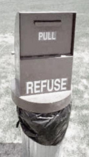 Bear proof dumpsters