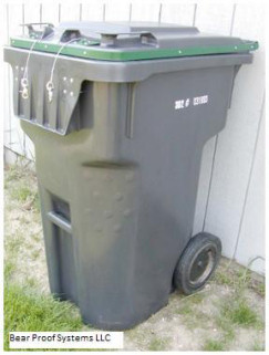 Bear proof dumpsters